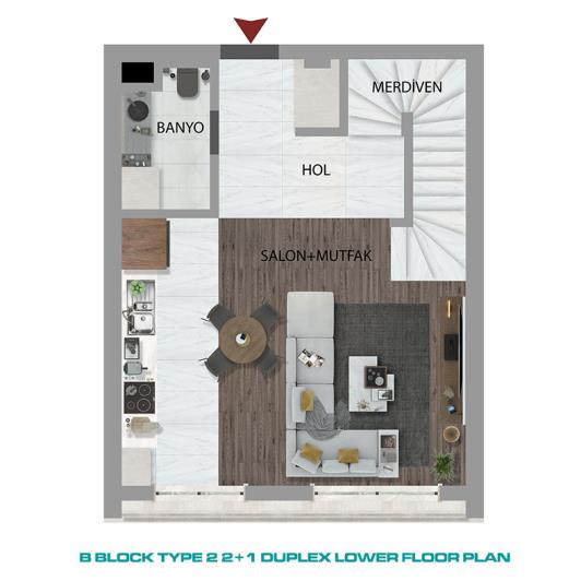 Image No.52-Appartement de 1 chambre à vendre à Güzeloba