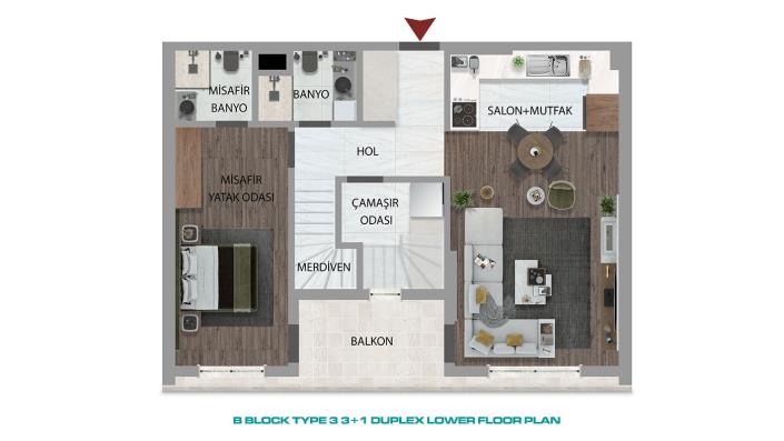 Image No.56-Appartement de 1 chambre à vendre à Güzeloba