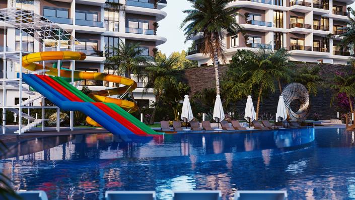 Image No.9-Appartement de 1 chambre à vendre à Kargicak