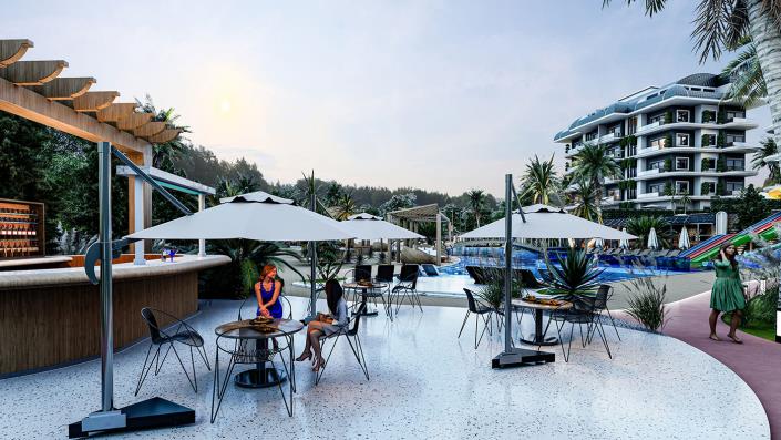 Image No.11-Appartement de 1 chambre à vendre à Kargicak