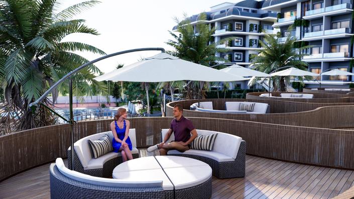 Image No.15-Appartement de 1 chambre à vendre à Kargicak