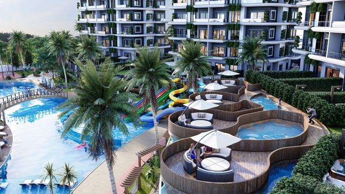 Image No.8-Appartement de 1 chambre à vendre à Kargicak