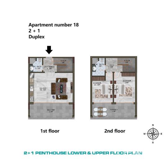 Image No.20-1 Bed Apartment for sale