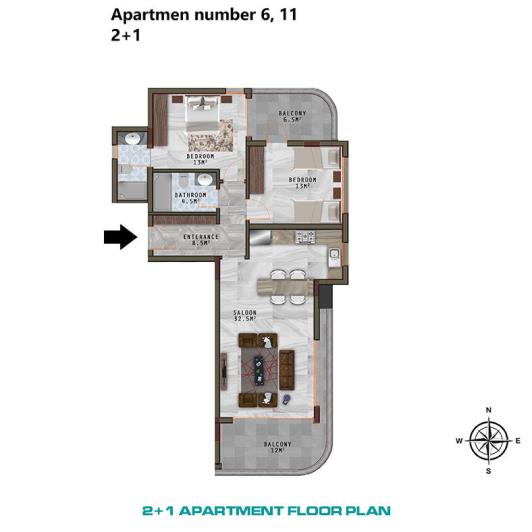Image No.39-1 Bed Apartment for sale