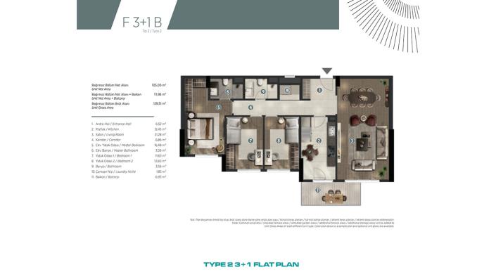 Image No.36-Appartement de 2 chambres à vendre à Pendik