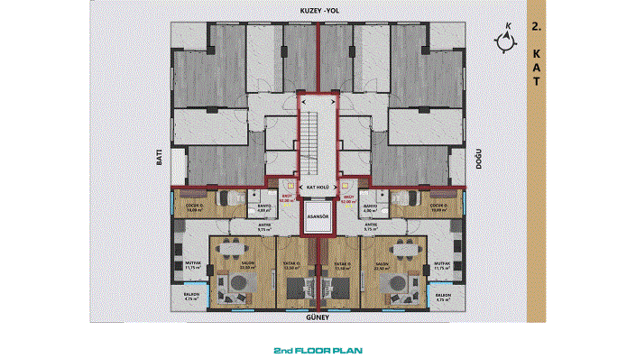 Image No.12-Appartement de 1 chambre à vendre à Sinan