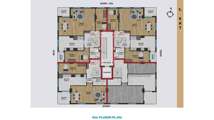 Image No.14-Appartement de 1 chambre à vendre à Sinan