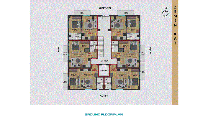 Image No.16-Appartement de 1 chambre à vendre à Sinan