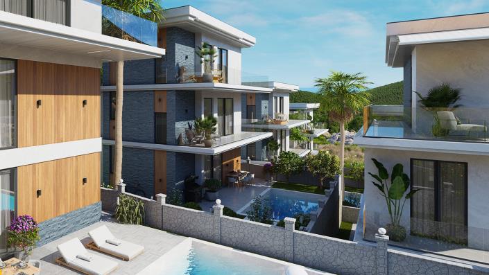 Image No.5-Villa / Détaché de 3 chambres à vendre à Bektas