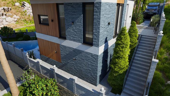 Image No.11-Villa / Détaché de 3 chambres à vendre à Bektas