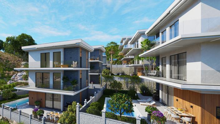 Image No.16-Villa / Détaché de 3 chambres à vendre à Bektas