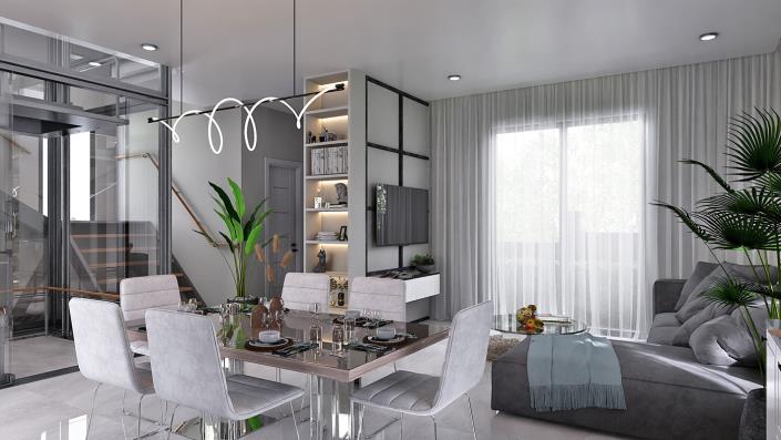 Image No.23-Villa / Détaché de 3 chambres à vendre à Bektas