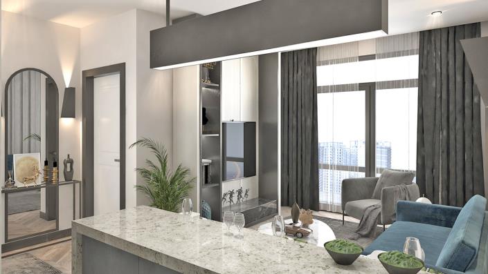 Image No.10-Appartement de 1 chambre à vendre à Turquie