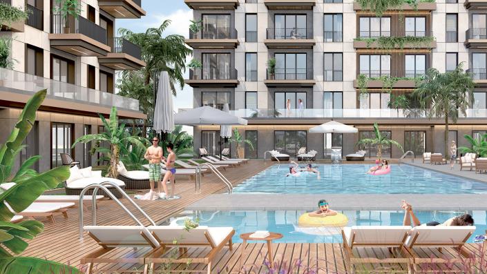 Image No.4-Appartement de 1 chambre à vendre à Altintas