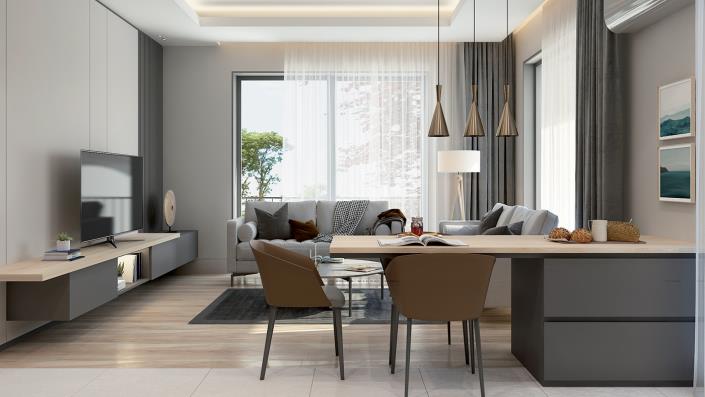 Image No.12-Appartement de 1 chambre à vendre à Altintas