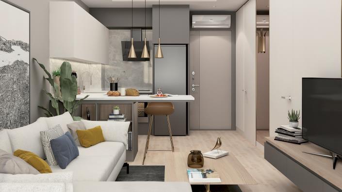 Image No.19-Appartement de 1 chambre à vendre à Altintas