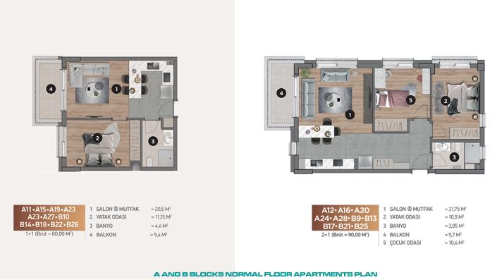 Image No.37-Appartement de 1 chambre à vendre à Altintas