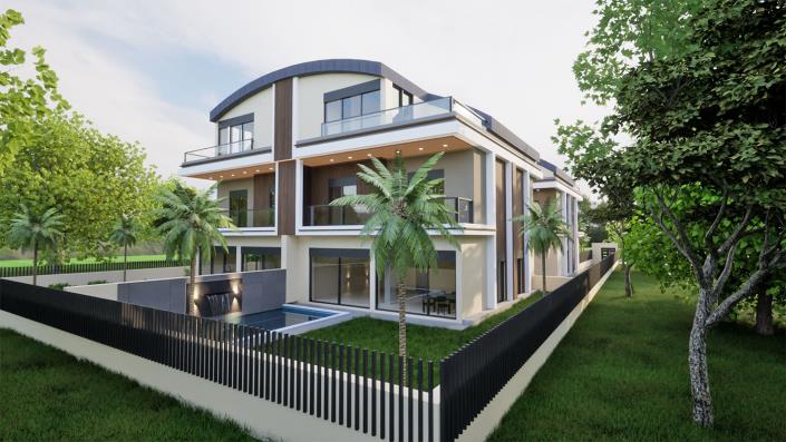 Image No.2-Villa de 6 chambres à vendre à Konyaalti