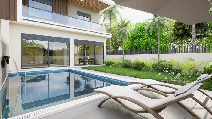 Image No.5-Villa de 6 chambres à vendre à Konyaalti