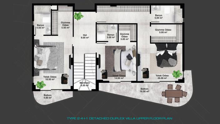 Image No.30-Villa de 4 chambres à vendre à Kargicak