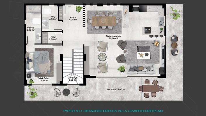 Image No.29-Villa de 4 chambres à vendre à Kargicak
