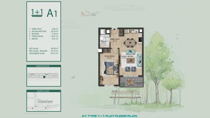 Image No.9-1 Bed Flat for sale