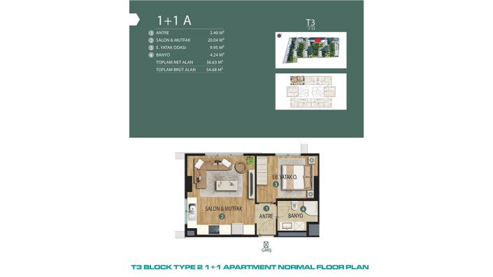 Image No.13-1 Bed Apartment for sale