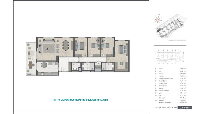 Image No.32-1 Bed Apartment for sale