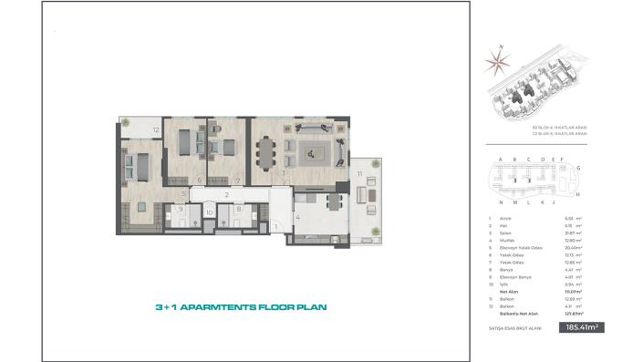 Image No.34-1 Bed Apartment for sale