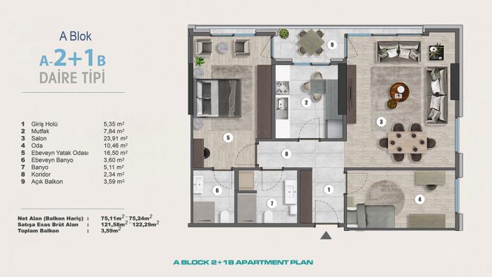 Image No.46-1 Bed Apartment for sale