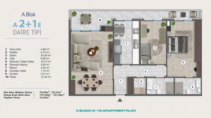 Image No.49-1 Bed Apartment for sale