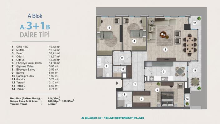 Image No.52-1 Bed Apartment for sale