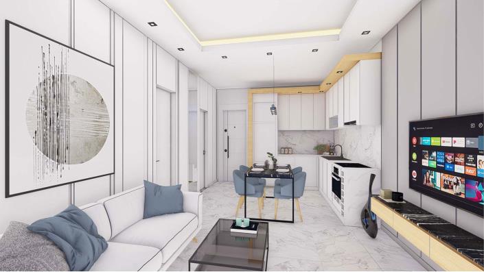 Image No.22-Appartement de 1 chambre à vendre à Demirtas