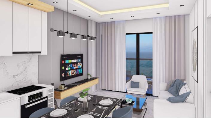 Image No.24-Appartement de 1 chambre à vendre à Demirtas