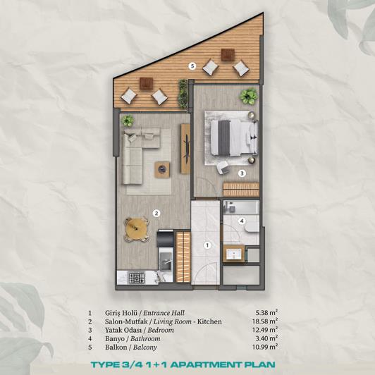 Image No.29-1 Bed Apartment for sale