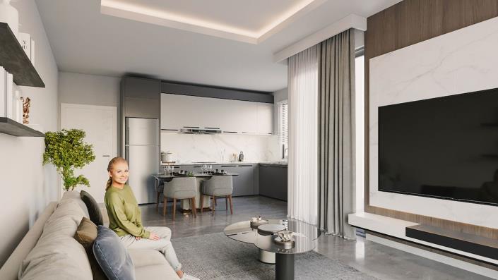 Image No.18-Appartement de 1 chambre à vendre à Mahmutlar