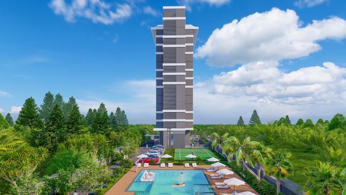 Image No.4-Appartement de 1 chambre à vendre à Mahmutlar