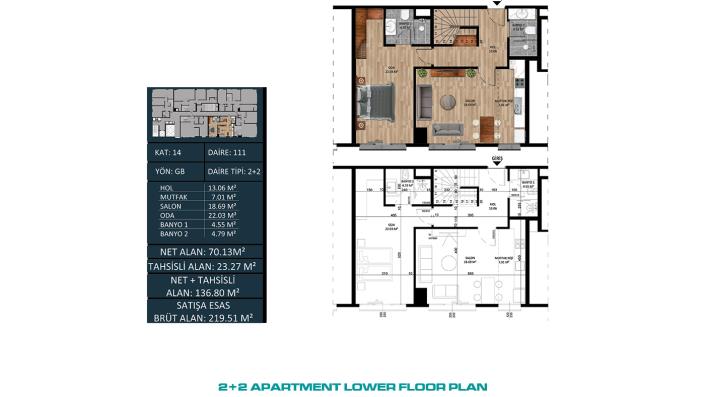 Image No.41-2 Bed Apartment for sale
