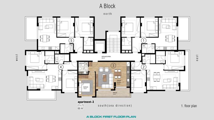 Image No.24-Appartement de 1 chambre à vendre à Oba