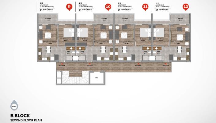 Image No.42-2 Bed Apartment for sale