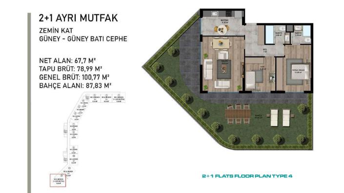 Image No.14-1 Bed Apartment for sale