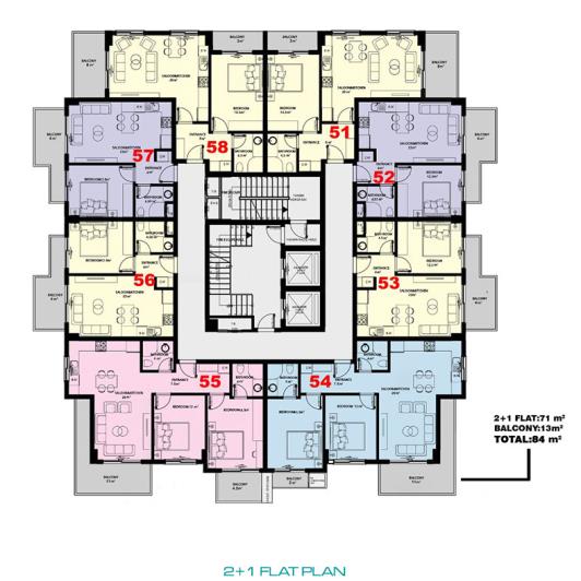 Image No.24-1 Bed Apartment for sale