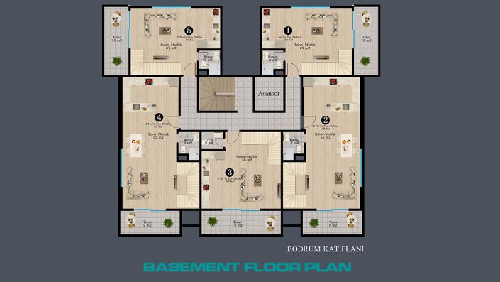 Image No.45-Appartement de 2 chambres à vendre à Alanya