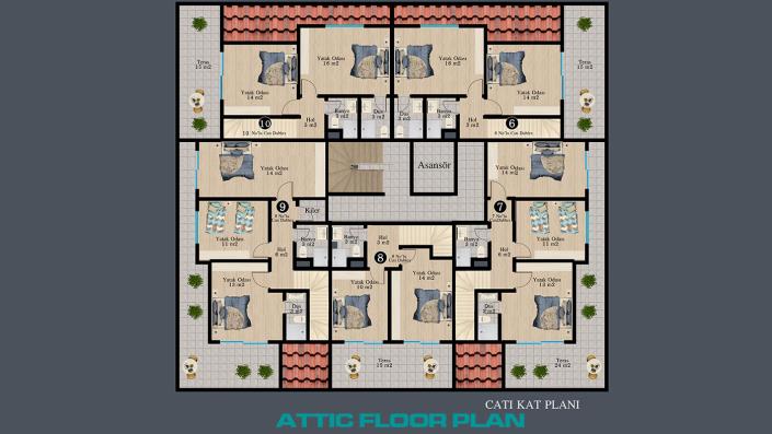 Image No.48-Appartement de 2 chambres à vendre à Alanya