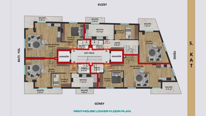 Image No.12-3 Bed Apartment for sale