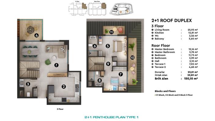 Image No.32-Appartement de 1 chambre à vendre à Oba