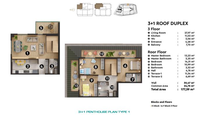 Image No.39-Appartement de 1 chambre à vendre à Oba