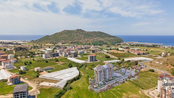 Image No.1-Appartement de 1 chambre à vendre à Gazipasa