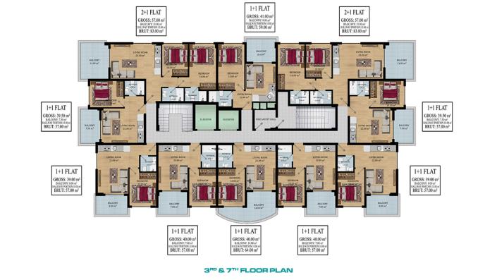 Image No.20-2 Bed Apartment for sale