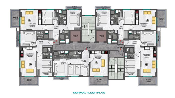 Image No.17-Appartement de 2 chambres à vendre à Mahmutlar